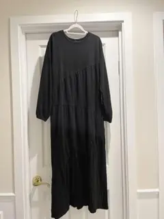 SUGAR SPOON ブラック ロングワンピース 長袖