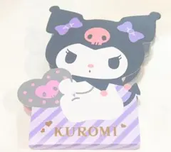 KUROMI ハート型メモ帳 Naomi