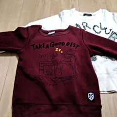 【専用】キッズ トレーナー 110cm 2点 まとめ売り 子供服 長袖