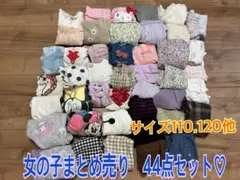 女の子まとめ売り44点　110.120春夏秋冬物　クレードスコープ　プティマイン