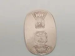 【純銀小判】徳力本店製 純銀 小判 3.9g 品位999 刻印あり コレクション
