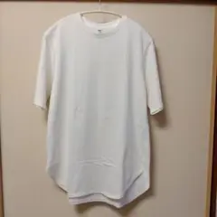 UNIQLO　ラウンドヘムTシャツ　 ロング丈　M