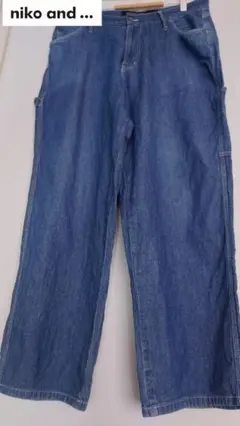 NIKO AND... ペインターパンツXL大きめオーバーサイズ レディースでも