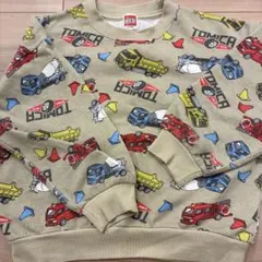 トミカ 車両柄 トレーナー 120