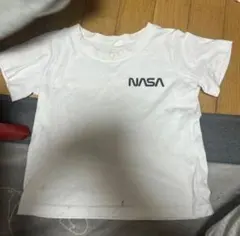 NASA ホワイト Tシャツ 110cm