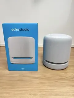 美品 Amazon Echo Studio ホワイト 2台セット 新品同様 Alexa Echo Studio 2点セット グレーシャーホワイト