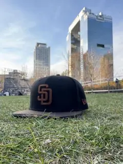 New Era 59FIFTY ブラック SDキャップ 7 3/8