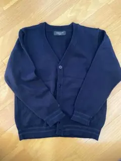 COMME CA ISM ネイビー カーディガン　120cm
