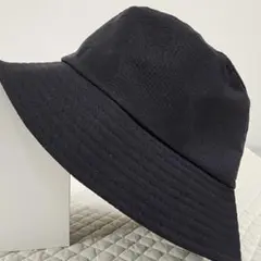 レディース バケットハット 黒 UVカット つば広 夏用 帽子 日焼け防止 軽量