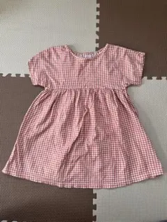 ユニクロ ワンピース ギンガムチェック 80cmのサムネイル