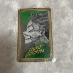 僕のヒーローアカデミア ヒロアカ原画展 箔押しクリアカードコレクション 緑谷