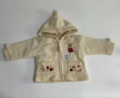 ミキハウス　パーカー　刺繍　80サイズ