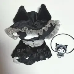 サンリオ エンジョイアイドル ゴシックナイトパーティ クロミ ぬい服 ゴスロリ