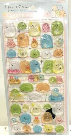 【新品】すみっコぐらし ボンボンドロップシール