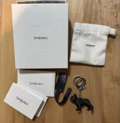 SAINT LAURENT サンローラン ドッグキーリング ムジークのサムネイル
