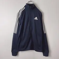 と*オ様 adidas パフォーマンスロゴ　トラックジャケット　ジャージ　古着