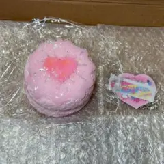 moonsun スクイーズ ピンク　丸型　スフレ　ハート