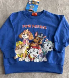 PAWPATROL 裏毛トレーナー 110サイズ 新品タグ付き