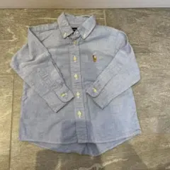 【最終値下げ】Ralph Lauren 長袖シャツ 3T ライトブルー