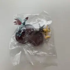 ユージン ガチャ　立体ポケモン図鑑　未開封品 エアームド　キリンリキ