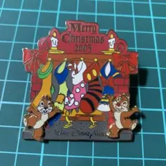 チップとデール　クリスマス　ピンバッジ♡