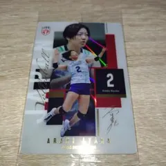 荒木彩花 バレーボール女子日本代表 トレーディングカード