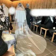 MIRRORMIRROR ウェディングベール80×250cm 品番556-302