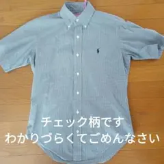 Ralph Lauren 半袖チェックシャツ