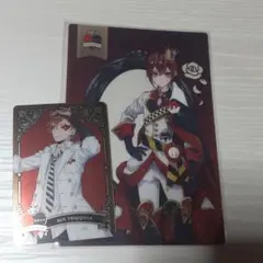 ツイステ クリアポストカード リドル ハーツラビュル エース 実験