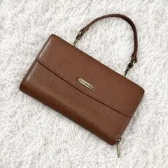 HAMANO 長財布 2way 皇室御用達 濱野皮革工藝 ストラップ付き