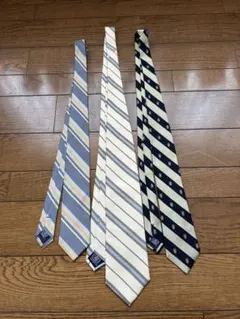 【美品】J.PRESS ストライプデザイン ネクタイ 3本セット