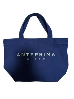 美品 ANTEPRIMA MISTO トートバッグ ネイビー ミニトート