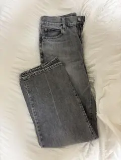 UNIQLO ワイドストレートデニム 24