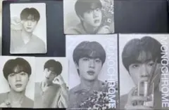 BTS JIN MONOCHROME ミニフォトカード プリントフォト