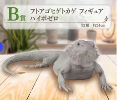 一番くじ 爬虫類＆両生類　B賞 フトアゴヒゲトカゲ フィギュア ハイポゼロ