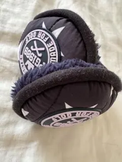 PEARLY GATES イヤーマフ　黒の星柄