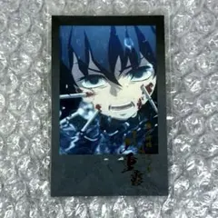 鬼滅の刃 時透 無一郎 箔押し チェキ風ブロマイド ダイニング お楽しみ
