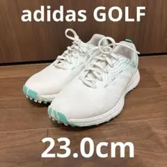 adidas スパイクレスゴルフシューズ　23.0cm