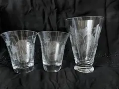 エングレービンググラス 3個セット