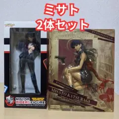 【レア】葛城ミサト フィギュア2体セット（コトブキヤ 1/6 ＆ セガ）