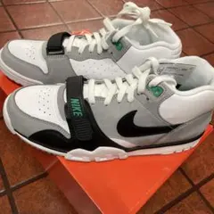 未使用 NIKE AIR TRAINER 1 OG ホワイト/グレー/グリーン - メルカリ