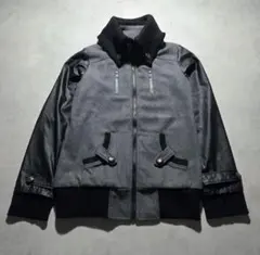 00s archive wooljaket 細身 ウール 2way ダークウェア - メルカリ