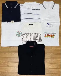 まとめ売り　半袖シャツ×7枚&パンツ×5枚