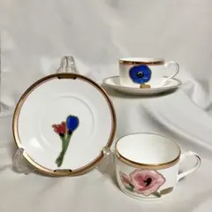 ノリタケ THE GINZA のコラボ　カップ&ソーサー　2客で