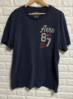 古着！AÉROPOSTALE 半袖 Tシャツ ネイビー XLのサムネイル