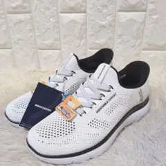 新品タグ付き✨スケッチャーズ スリップインズ スニーカー メッシュ 軽量 25
