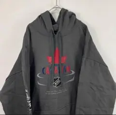 USA古着 NHL プロチーム パーカー グレー 02