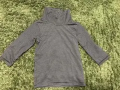 HEATTECH ストライプ長袖シャツ 80cm