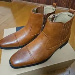 ゆ。様専用 サイドゴアブーツ 合成皮革