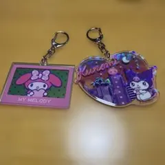 My Melody & Kuromi アクリルキーホルダーセット